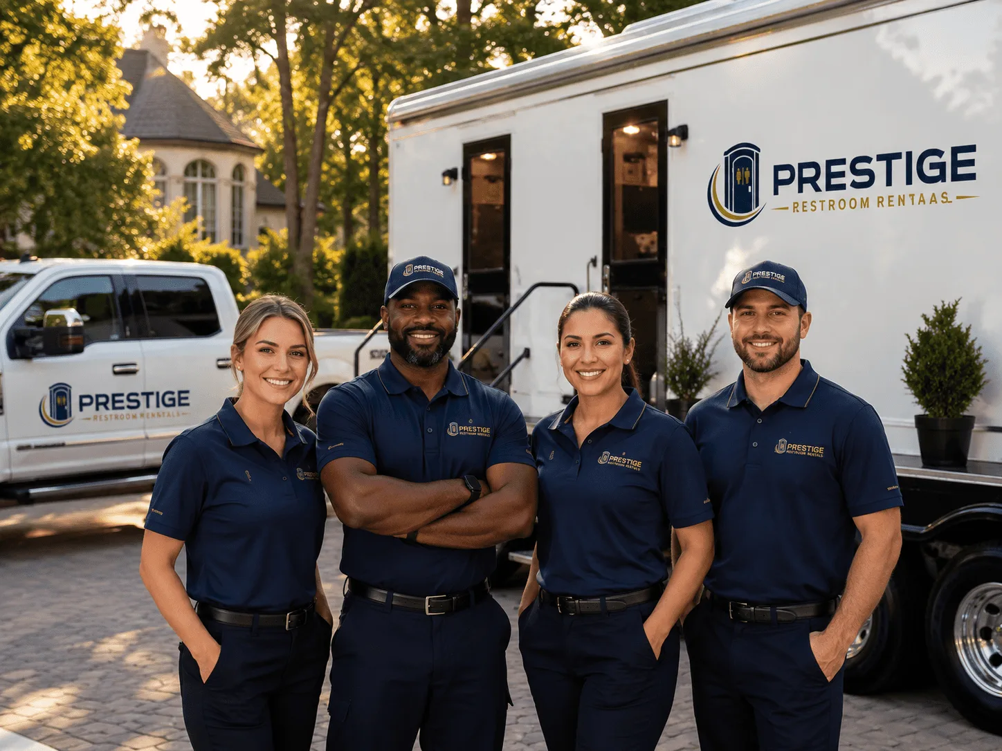 Trusted Luxury Portable Restrooms company in Webb, MS